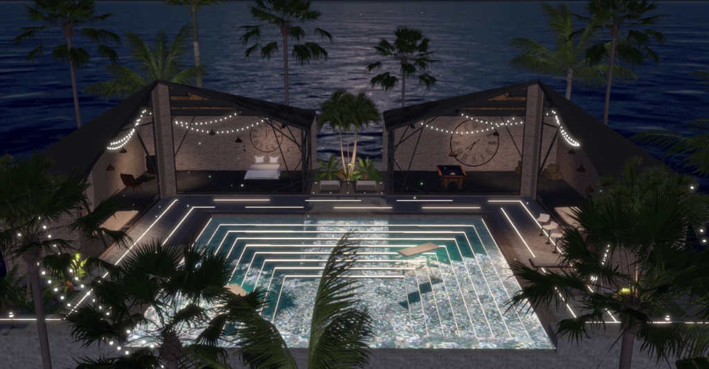 WARUDO(PRO-URP) ENVIRONMENT - WP003 MODERN POOL VILLA