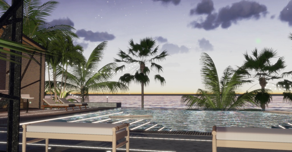 WARUDO(PRO-URP) ENVIRONMENT - WP003 MODERN POOL VILLA