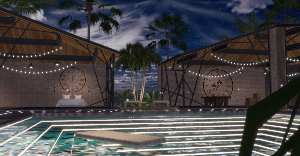 WARUDO(PRO-URP) ENVIRONMENT - WP003 MODERN POOL VILLA