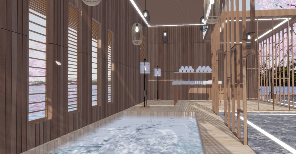 WARUDO(PRO-URP) ENVIRONMENT - WP004 ORIENTAL POOL VILLA