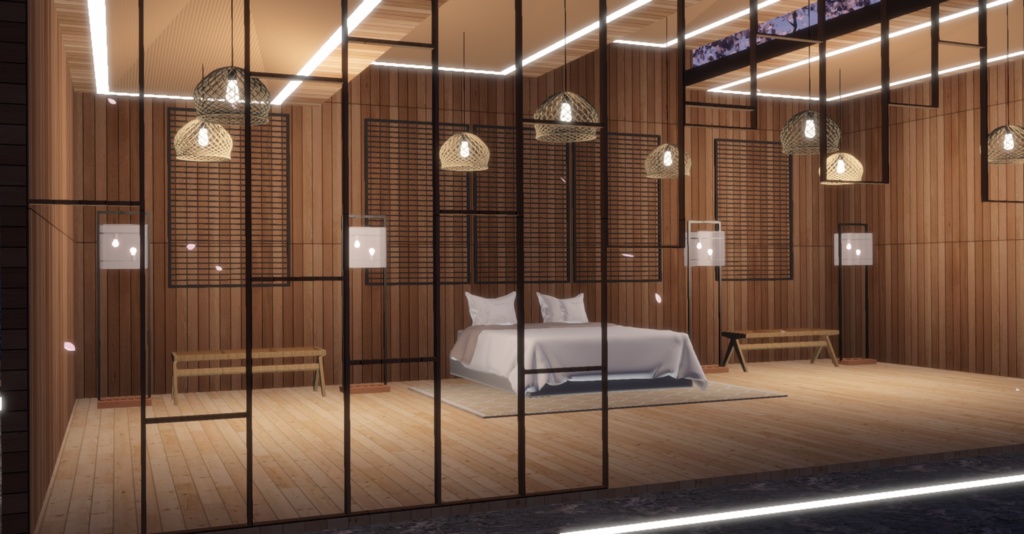 WARUDO(PRO-URP) ENVIRONMENT - WP004 ORIENTAL POOL VILLA