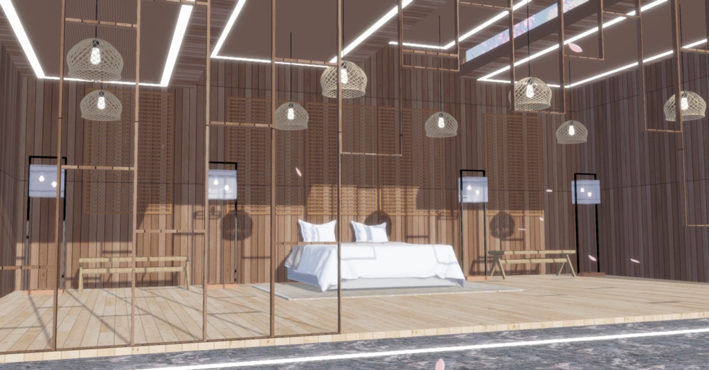 WARUDO(PRO-URP) ENVIRONMENT - WP004 ORIENTAL POOL VILLA