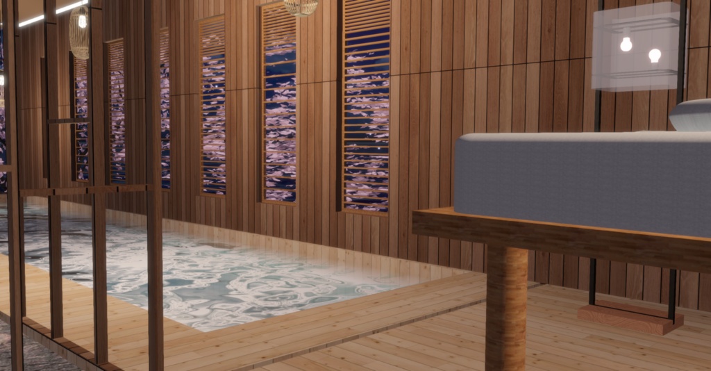 WARUDO(PRO-URP) ENVIRONMENT - WP004 ORIENTAL POOL VILLA