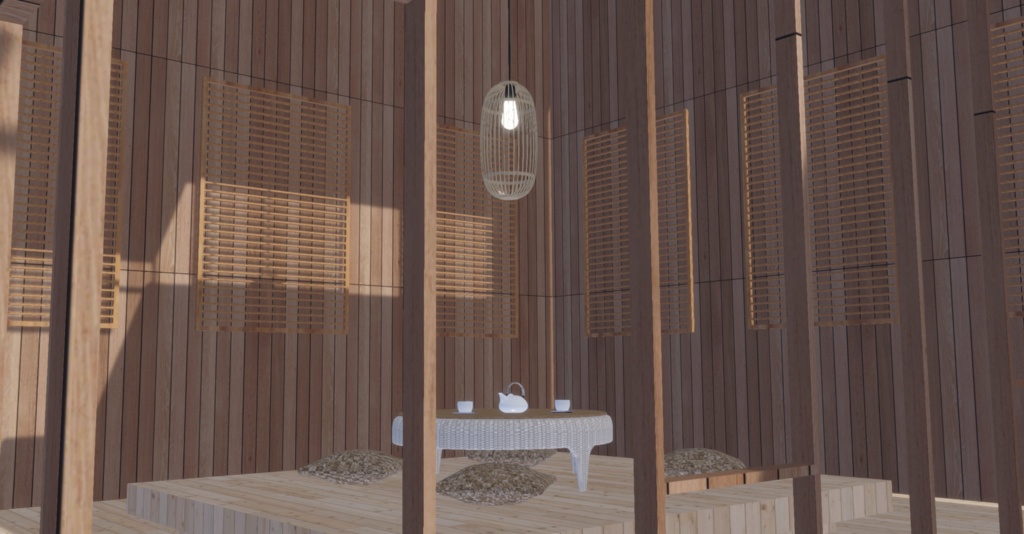 WARUDO(PRO-URP) ENVIRONMENT - WP004 ORIENTAL POOL VILLA