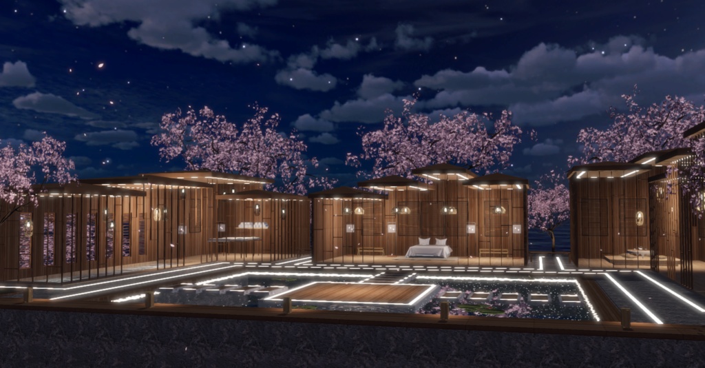 WARUDO(PRO-URP) ENVIRONMENT - WP004 ORIENTAL POOL VILLA