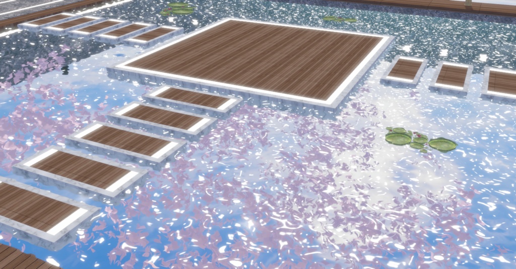 WARUDO(PRO-URP) ENVIRONMENT - WP004 ORIENTAL POOL VILLA