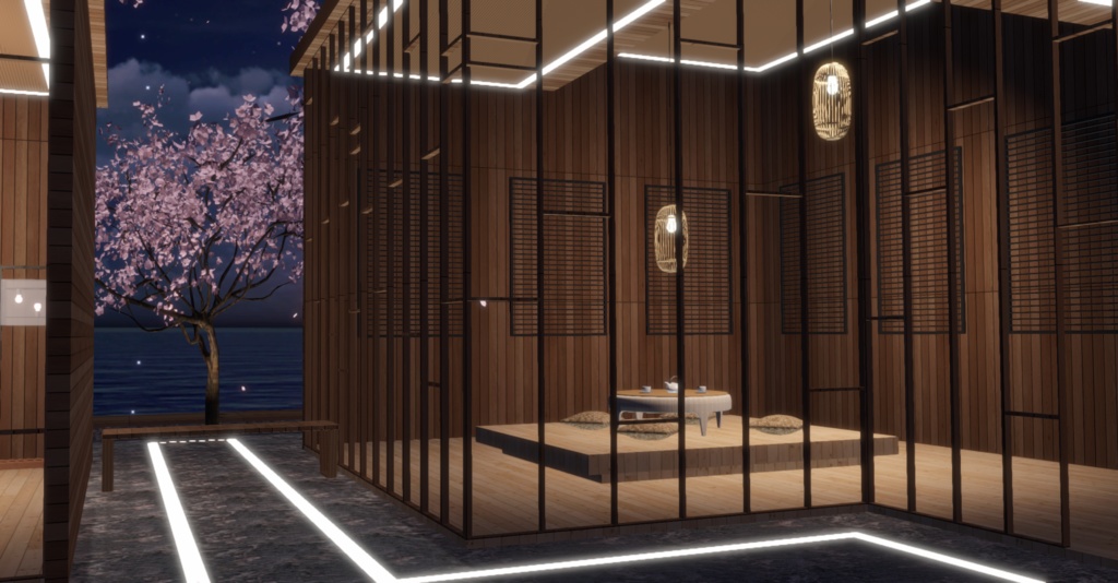 WARUDO(PRO-URP) ENVIRONMENT - WP004 ORIENTAL POOL VILLA