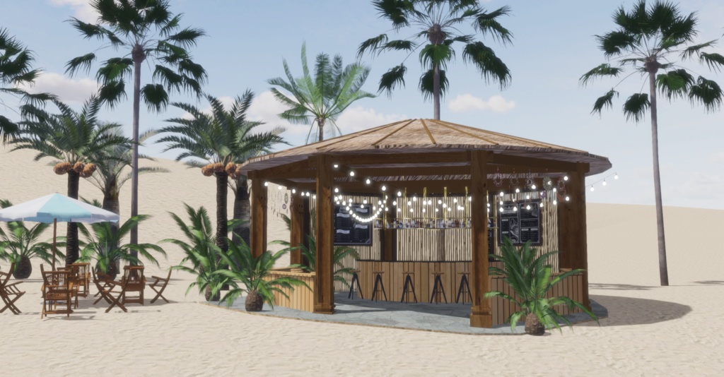 WARUDO(PRO-URP) ENVIRONMENT - WP005 MARINA BEACH