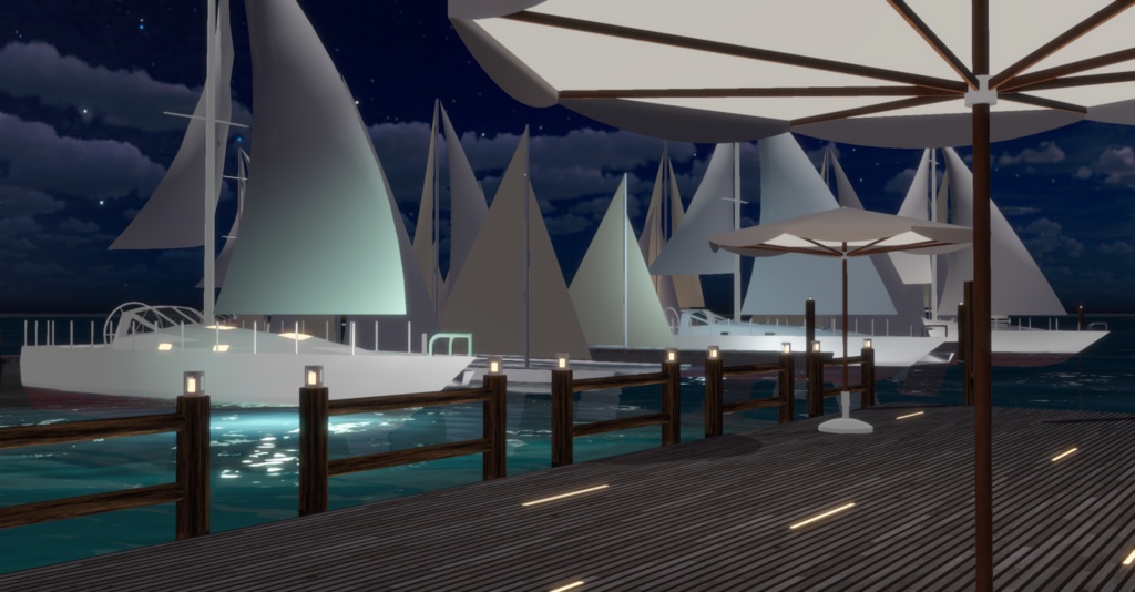 WARUDO(PRO-URP) ENVIRONMENT - WP005 MARINA BEACH