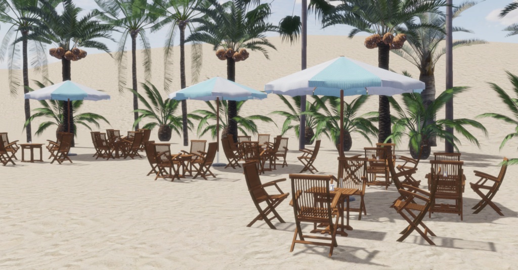 WARUDO(PRO-URP) ENVIRONMENT - WP005 MARINA BEACH