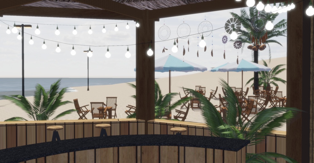 WARUDO(PRO-URP) ENVIRONMENT - WP005 MARINA BEACH