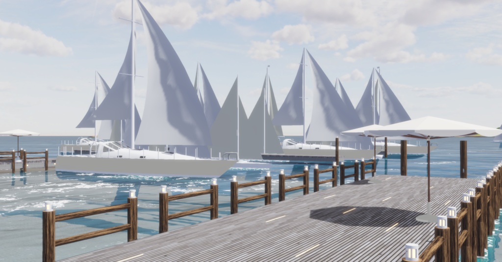 WARUDO(PRO-URP) ENVIRONMENT - WP005 MARINA BEACH