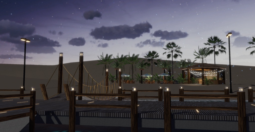 WARUDO(PRO-URP) ENVIRONMENT - WP005 MARINA BEACH