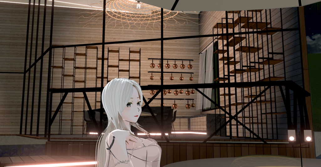 WARUDO(standard) ENVIRONMENT - W007 VILLA THE HILL(in the rain)