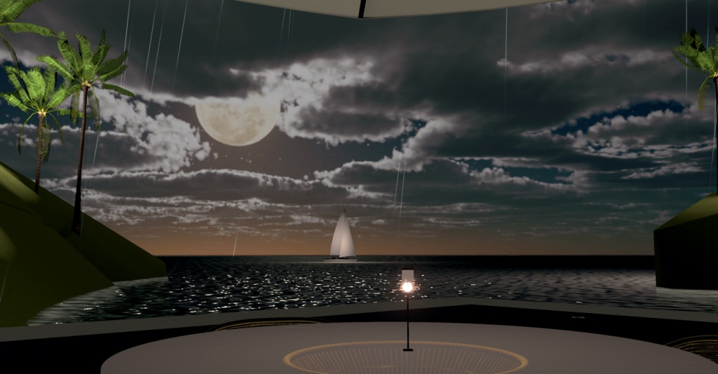 WARUDO(standard) ENVIRONMENT - W007 VILLA THE HILL(in the rain)