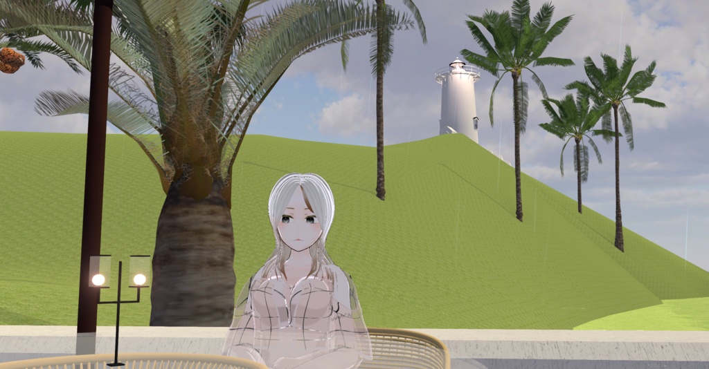 WARUDO(standard) ENVIRONMENT - W007 VILLA THE HILL(in the rain)