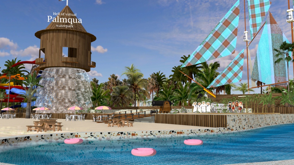 WARUDO(PRO/STANDARD) ENVIRONMENT - W012 waterpark