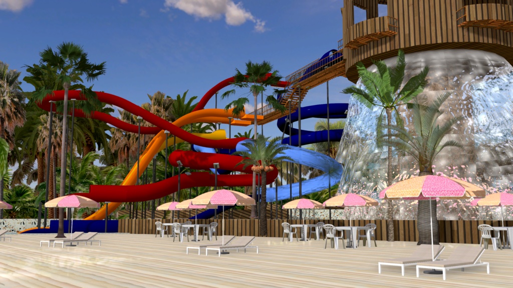 WARUDO(PRO/STANDARD) ENVIRONMENT - W012 waterpark