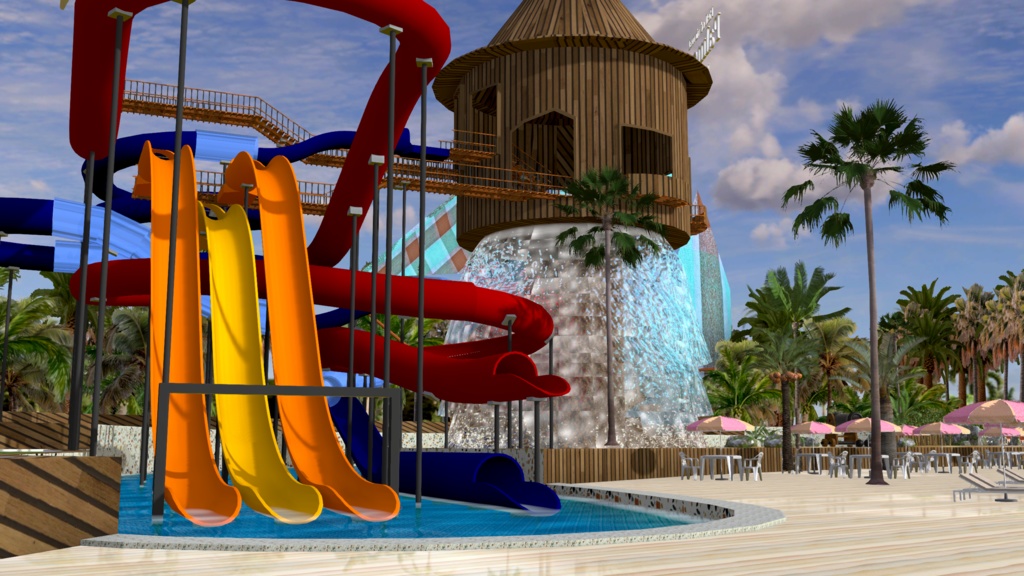 WARUDO(PRO/STANDARD) ENVIRONMENT - W012 waterpark