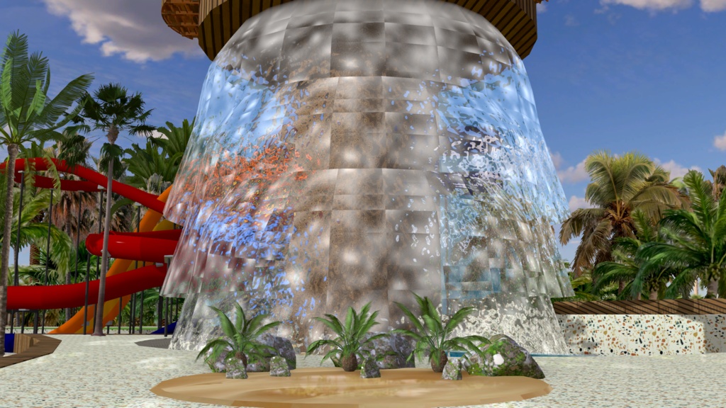 WARUDO(PRO/STANDARD) ENVIRONMENT - W012 waterpark