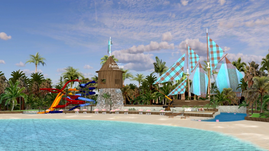 WARUDO(PRO/STANDARD) ENVIRONMENT - W012 waterpark
