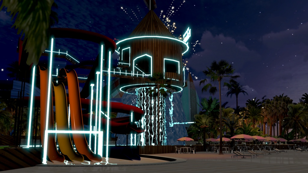 WARUDO(PRO/STANDARD) ENVIRONMENT - W012 waterpark