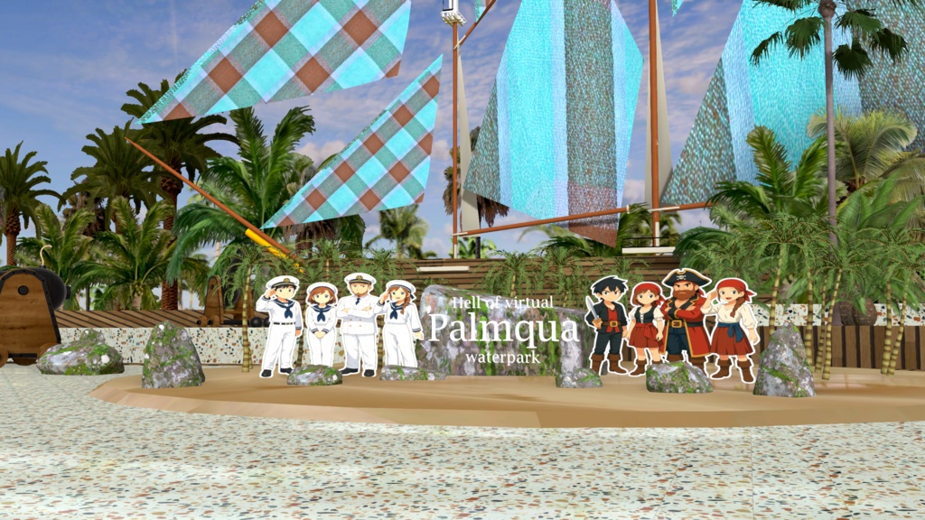 WARUDO(PRO/STANDARD) ENVIRONMENT - W012 waterpark