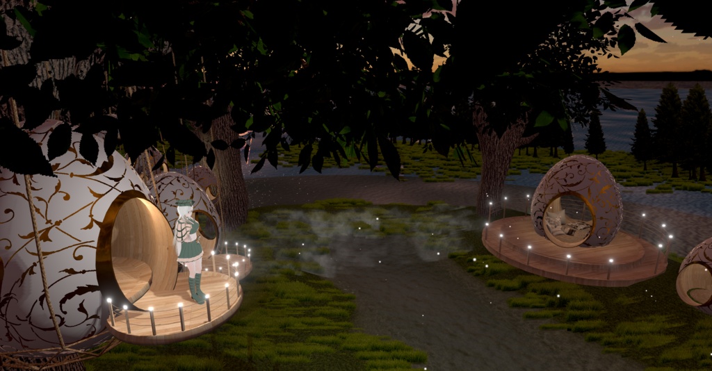 WARUDO(PRO/STANDARD) ENVIRONMENT - W014 Cabin in the forest