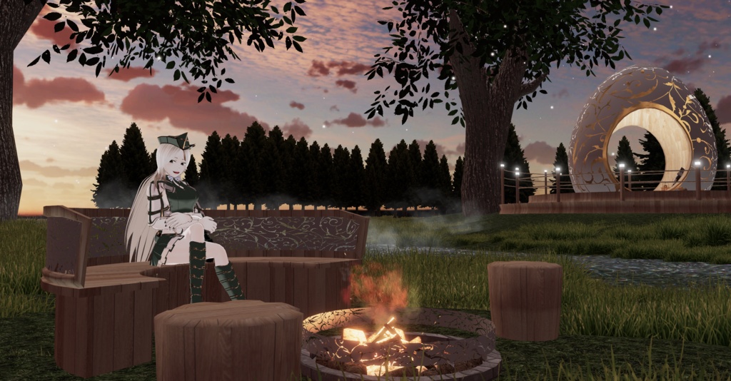 WARUDO(PRO/STANDARD) ENVIRONMENT - W014 Cabin in the forest