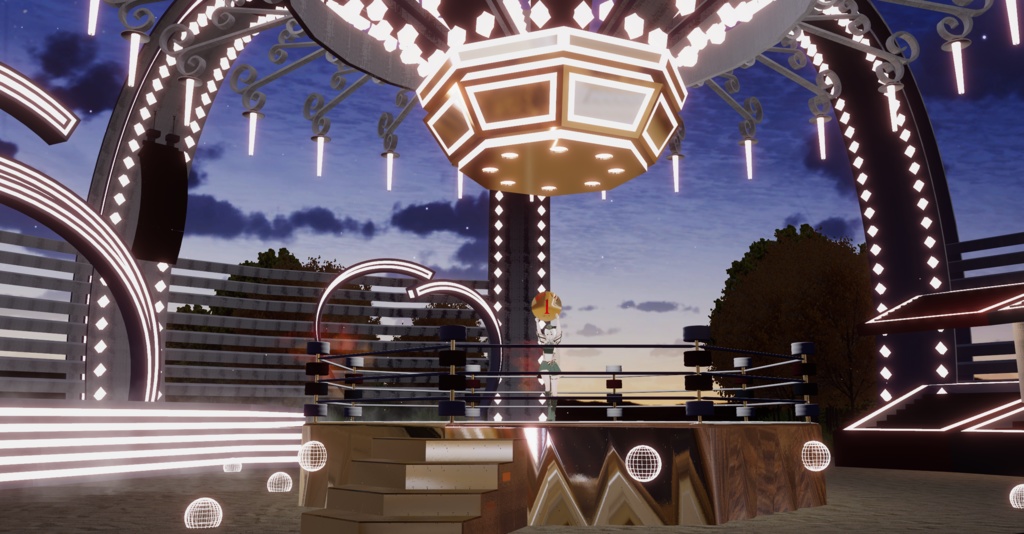 WARUDO(PRO/STANDARD) ENVIRONMENT - W017 crown cage (night only)