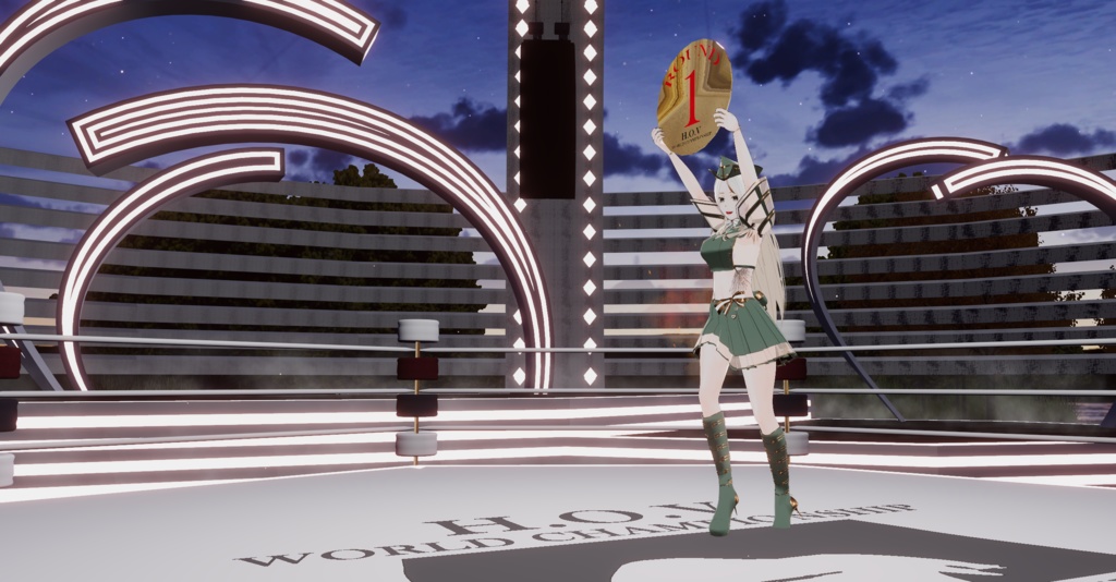 WARUDO(PRO/STANDARD) ENVIRONMENT - W017 crown cage (night only)