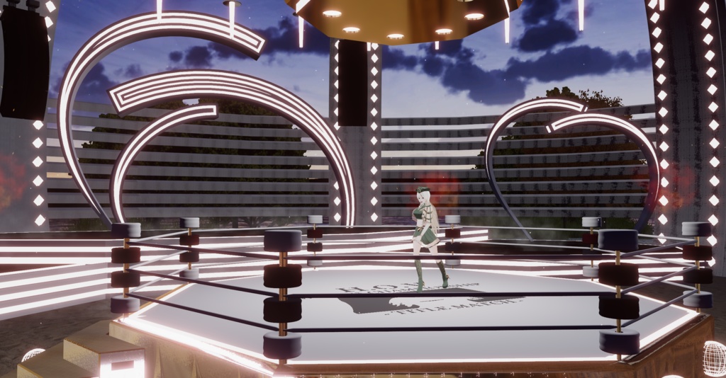 WARUDO(PRO/STANDARD) ENVIRONMENT - W017 crown cage (night only)