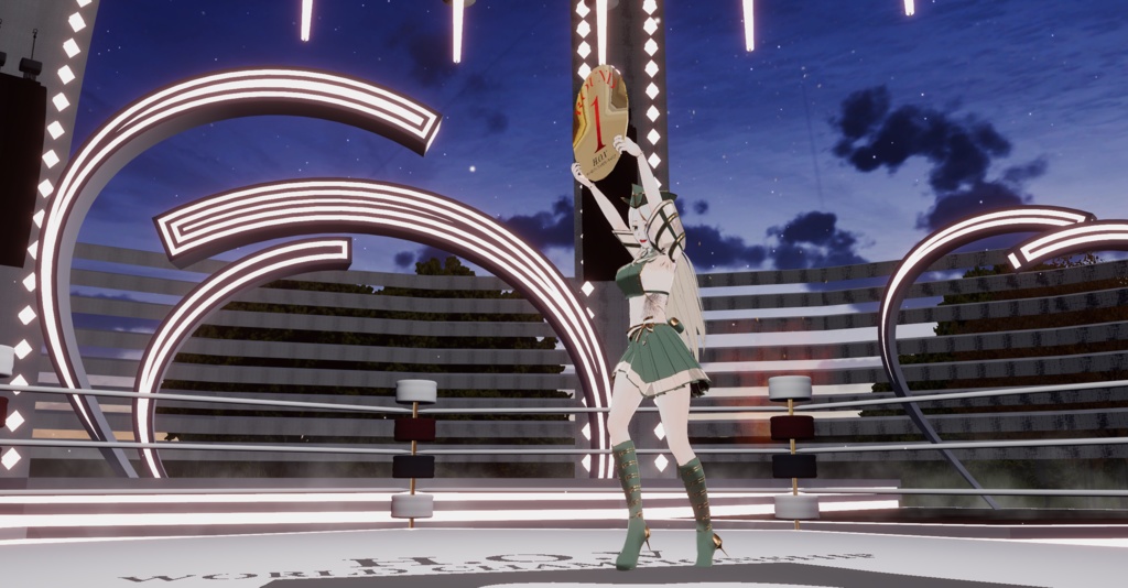 WARUDO(PRO/STANDARD) ENVIRONMENT - W017 crown cage (night only)