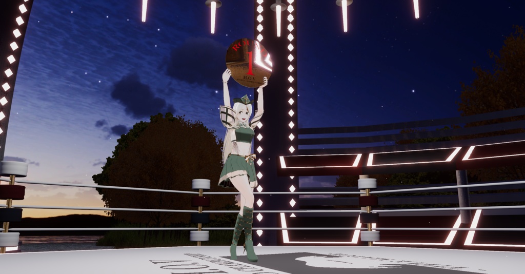 WARUDO(PRO/STANDARD) ENVIRONMENT - W017 crown cage (night only)