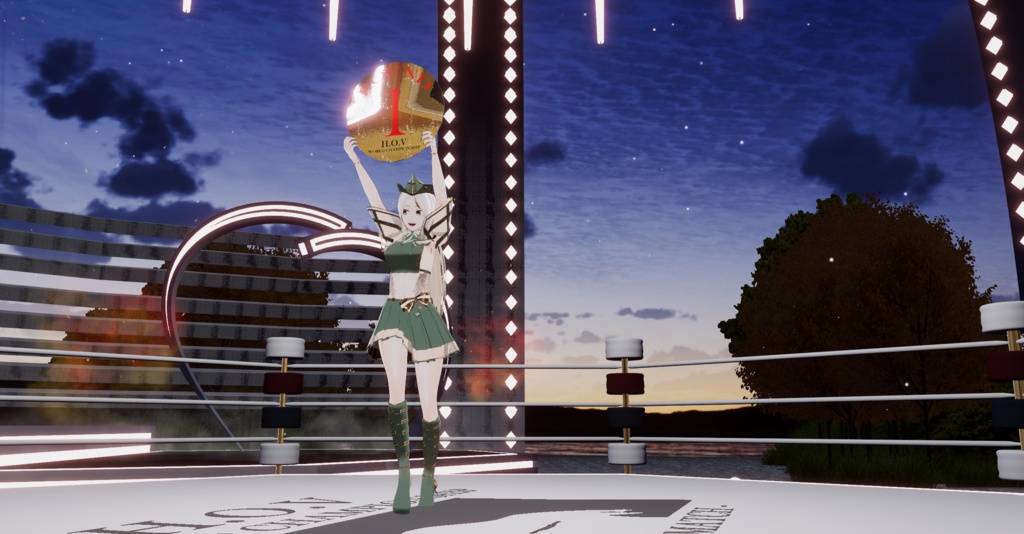 WARUDO(PRO/STANDARD) ENVIRONMENT - W017 crown cage (night only)