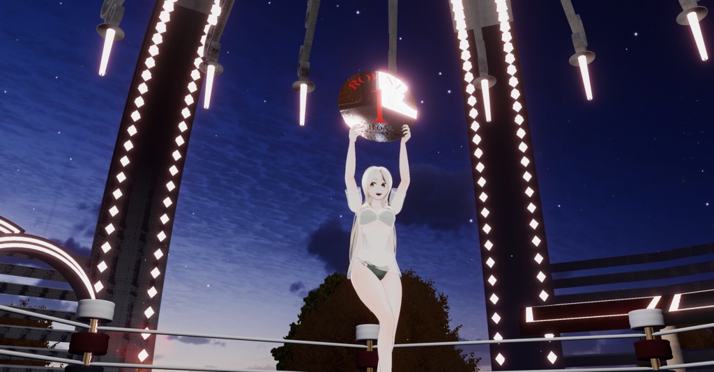 WARUDO(PRO/STANDARD) ENVIRONMENT - W017 crown cage (night only)