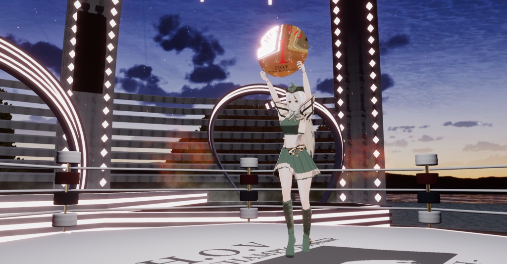 WARUDO(PRO/STANDARD) ENVIRONMENT - W017 crown cage (night only)