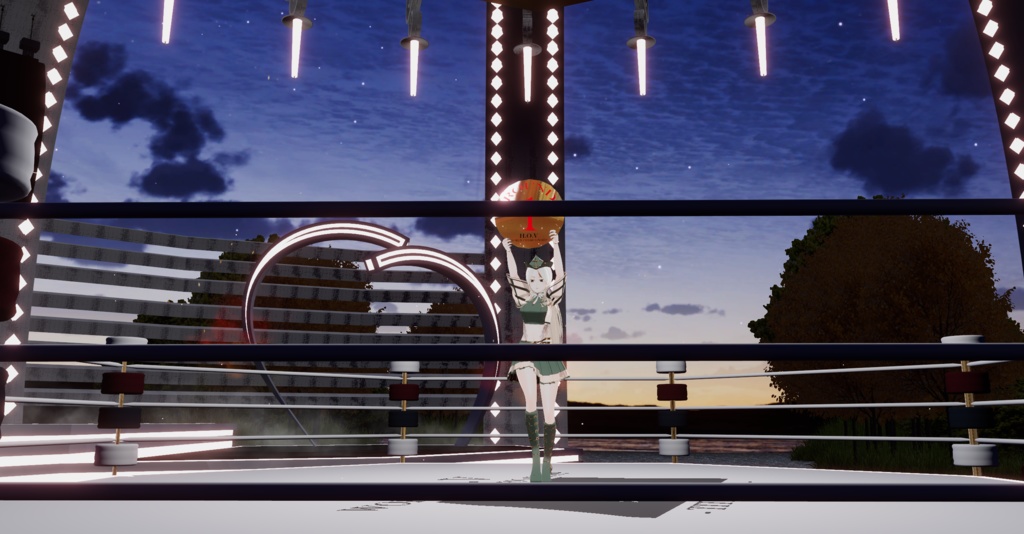 WARUDO(PRO/STANDARD) ENVIRONMENT - W017 crown cage (night only)