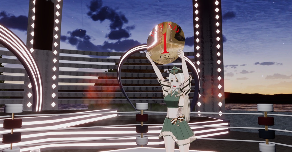 WARUDO(PRO/STANDARD) ENVIRONMENT - W017 crown cage (night only)