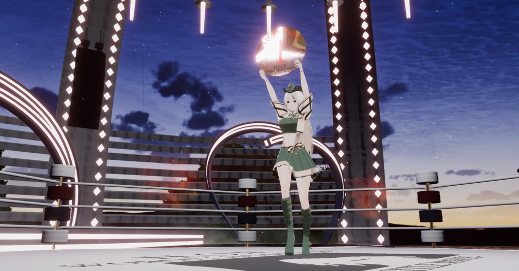 WARUDO(PRO/STANDARD) ENVIRONMENT - W017 crown cage (night only)