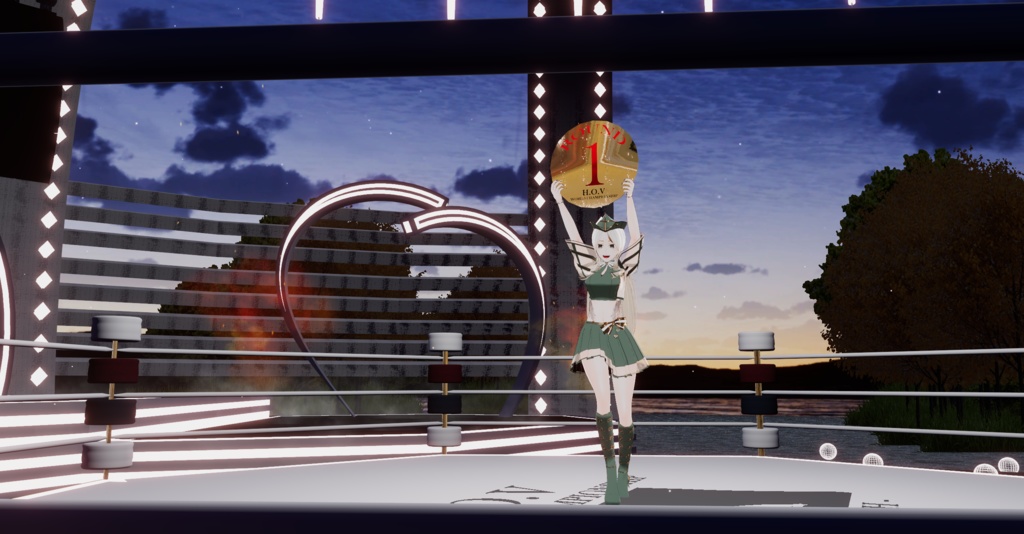 WARUDO(PRO/STANDARD) ENVIRONMENT - W017 crown cage (night only)