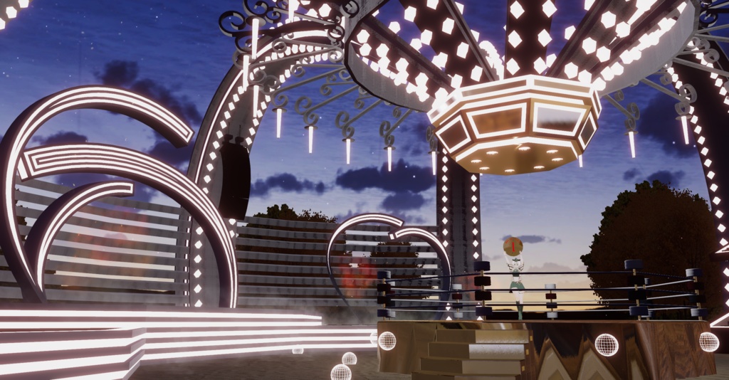 WARUDO(PRO/STANDARD) ENVIRONMENT - W017 crown cage (night only)