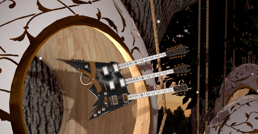 WARUDO(PRO/STANDARD) PROP - HOG001 5 in 1 guitarpack prop