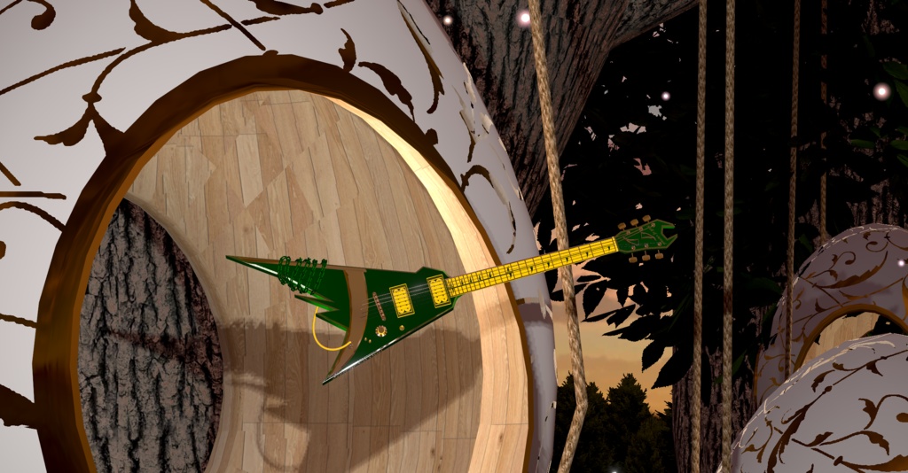 WARUDO(PRO/STANDARD) PROP - HOG001 5 in 1 guitarpack prop