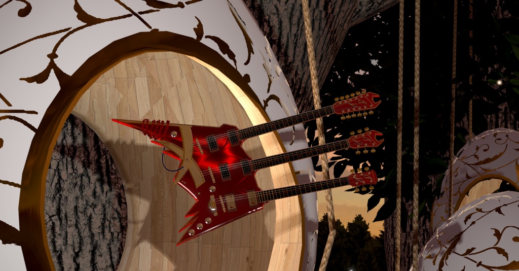 WARUDO(PRO/STANDARD) PROP - HOG001 5 in 1 guitarpack prop