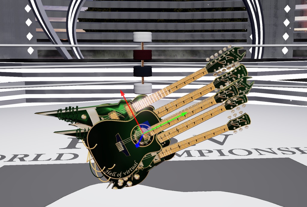 WARUDO(PRO/STANDARD) PROP - HOG001 5 in 1 guitarpack prop