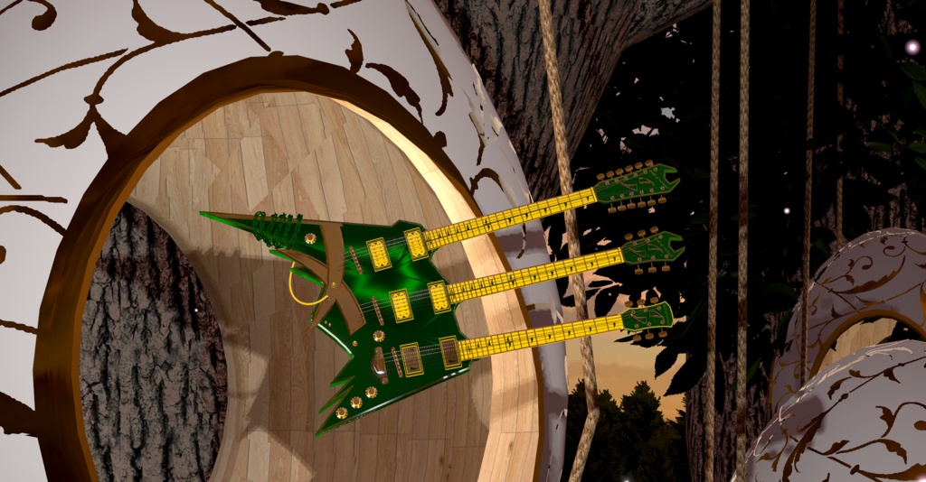 WARUDO(PRO/STANDARD) PROP - HOG001 5 in 1 guitarpack prop