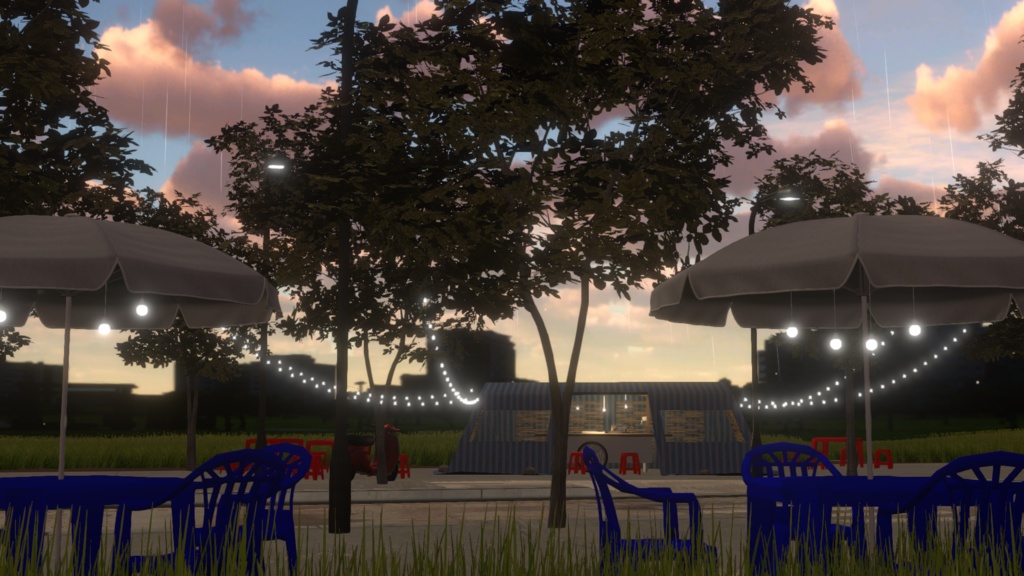 WARUDO(PRO/STANDARD) ENVIRONMENT - W019 STREETPUB(rain)