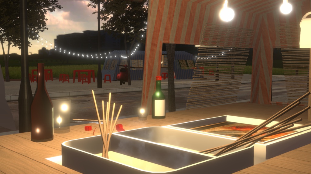 WARUDO(PRO/STANDARD) ENVIRONMENT - W019 STREETPUB(rain)