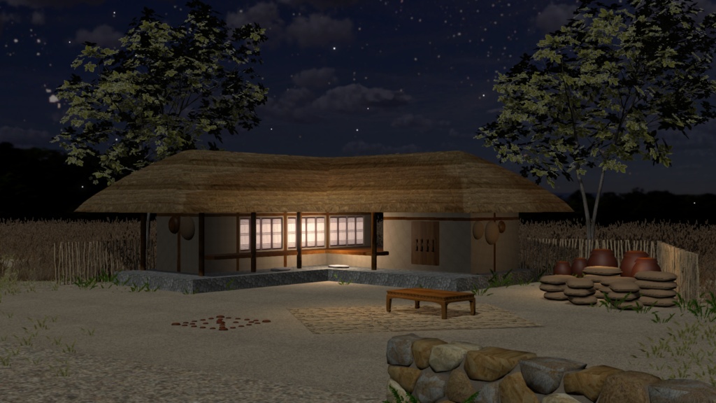 WARUDO(PRO/STANDARD) ENVIRONMENT - W018 Oriental Pavilion(hanok한옥)